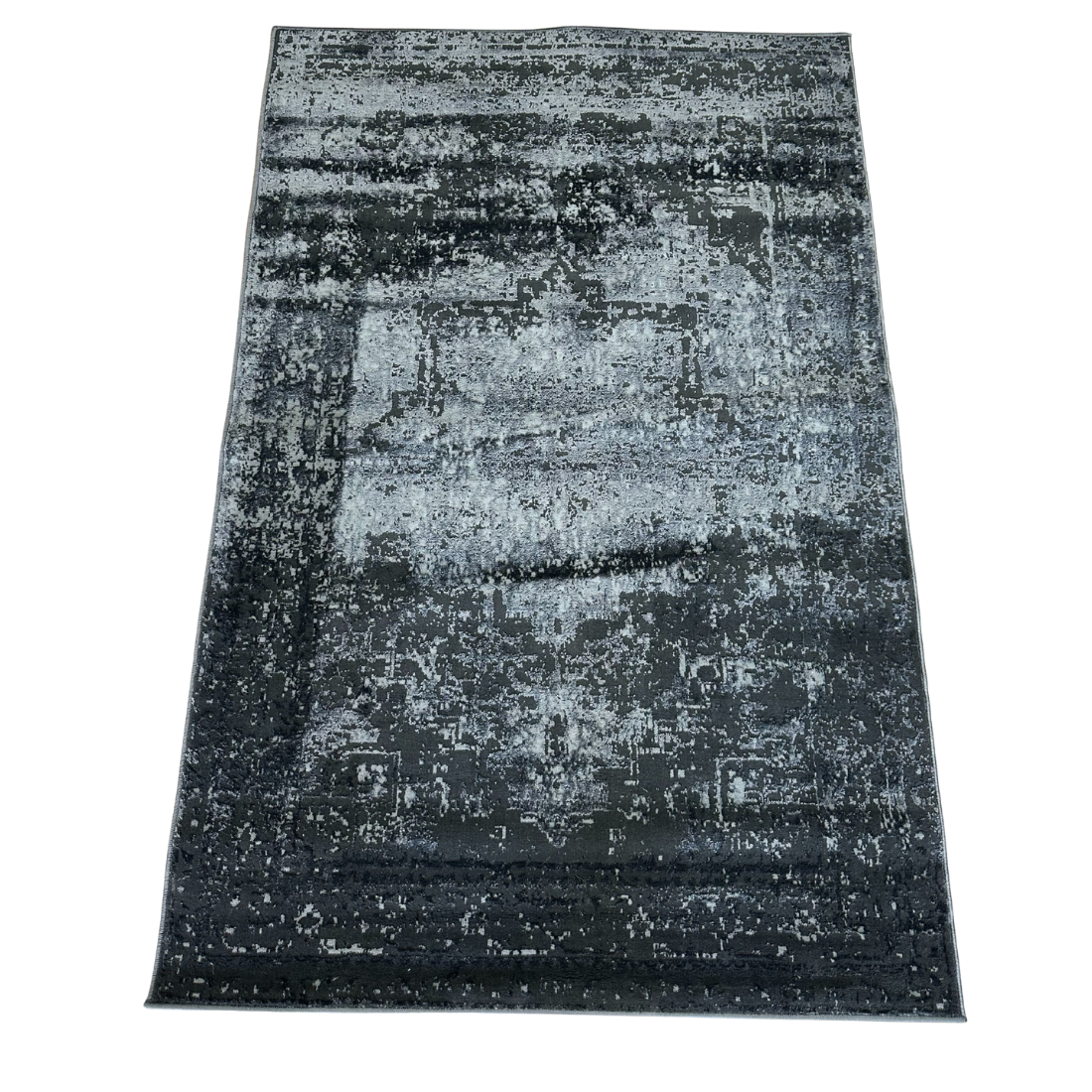 Bab J013A Anthracite / Light Grey Area Rug