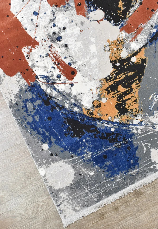 CAVALLO 2529A Blue Area Rug