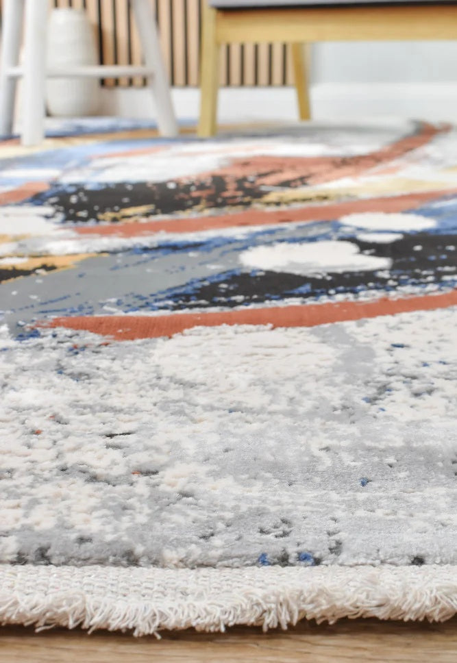 CAVALLO 2529A Blue Area Rug