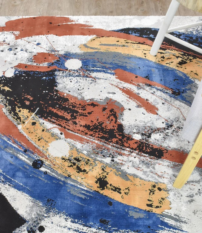 CAVALLO 2529A Blue Area Rug