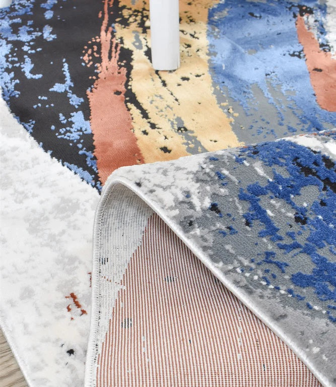 CAVALLO 2529A Blue Area Rug