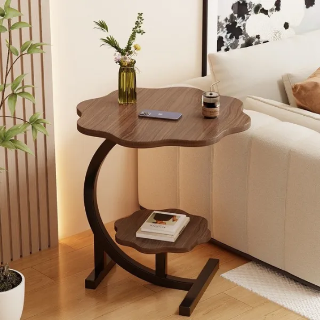 Flower Shape Side Coffee Table