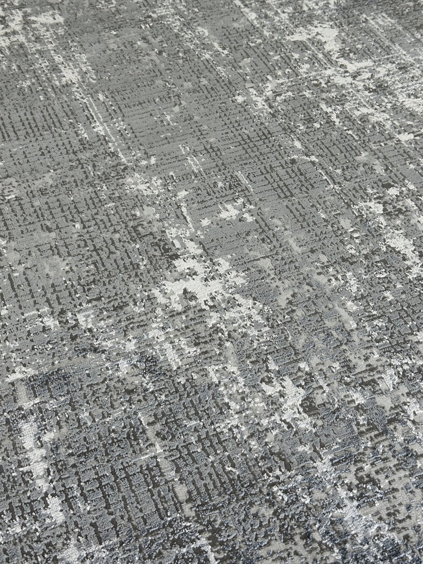 BAB 10196A Grey Light Grey 1 Area Rug