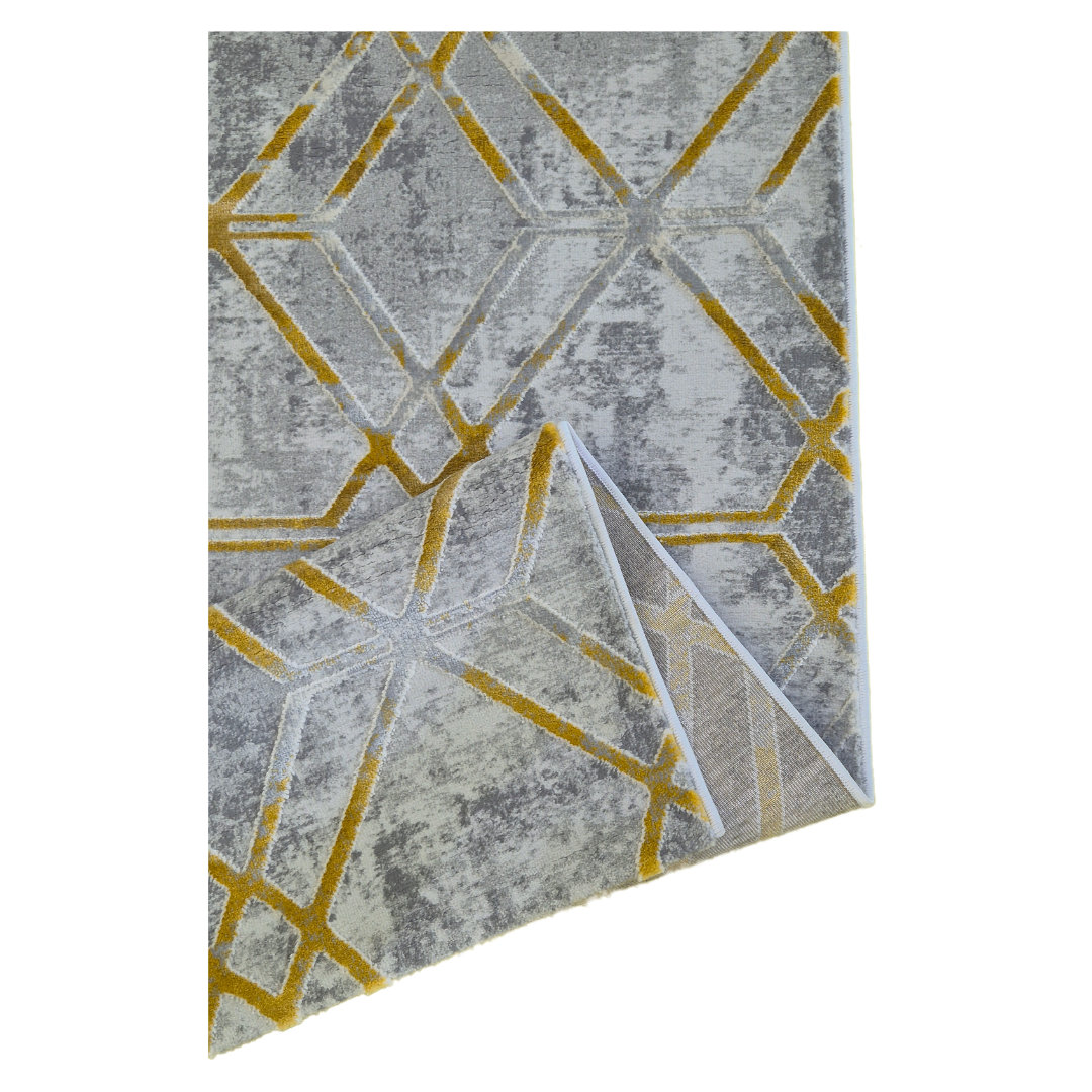 Topaz 16135 Yellow / Grey Area Rug