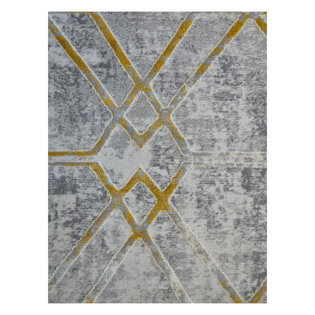 Topaz 16135 Yellow / Grey Area Rug