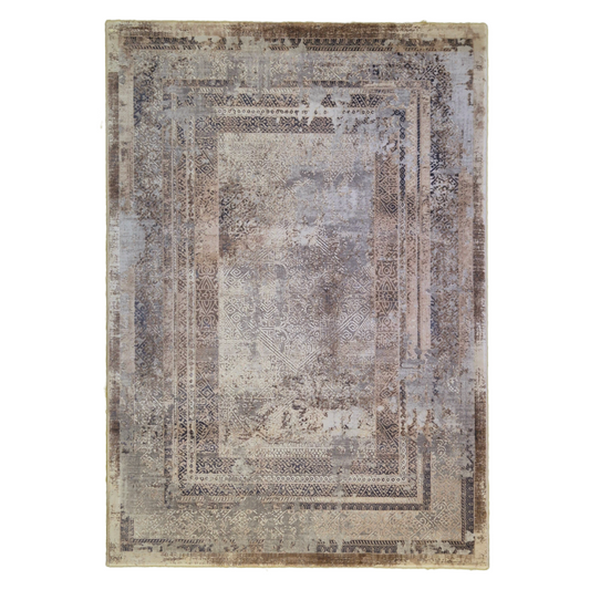 Topaz 17496 Grey / Beige Area Rug