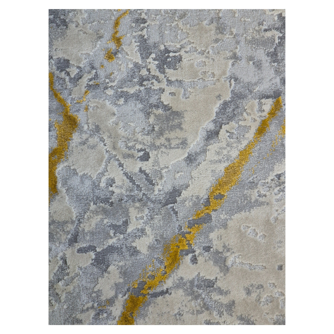 TOPAZ 21002 YELLOW / GREY Area Rug