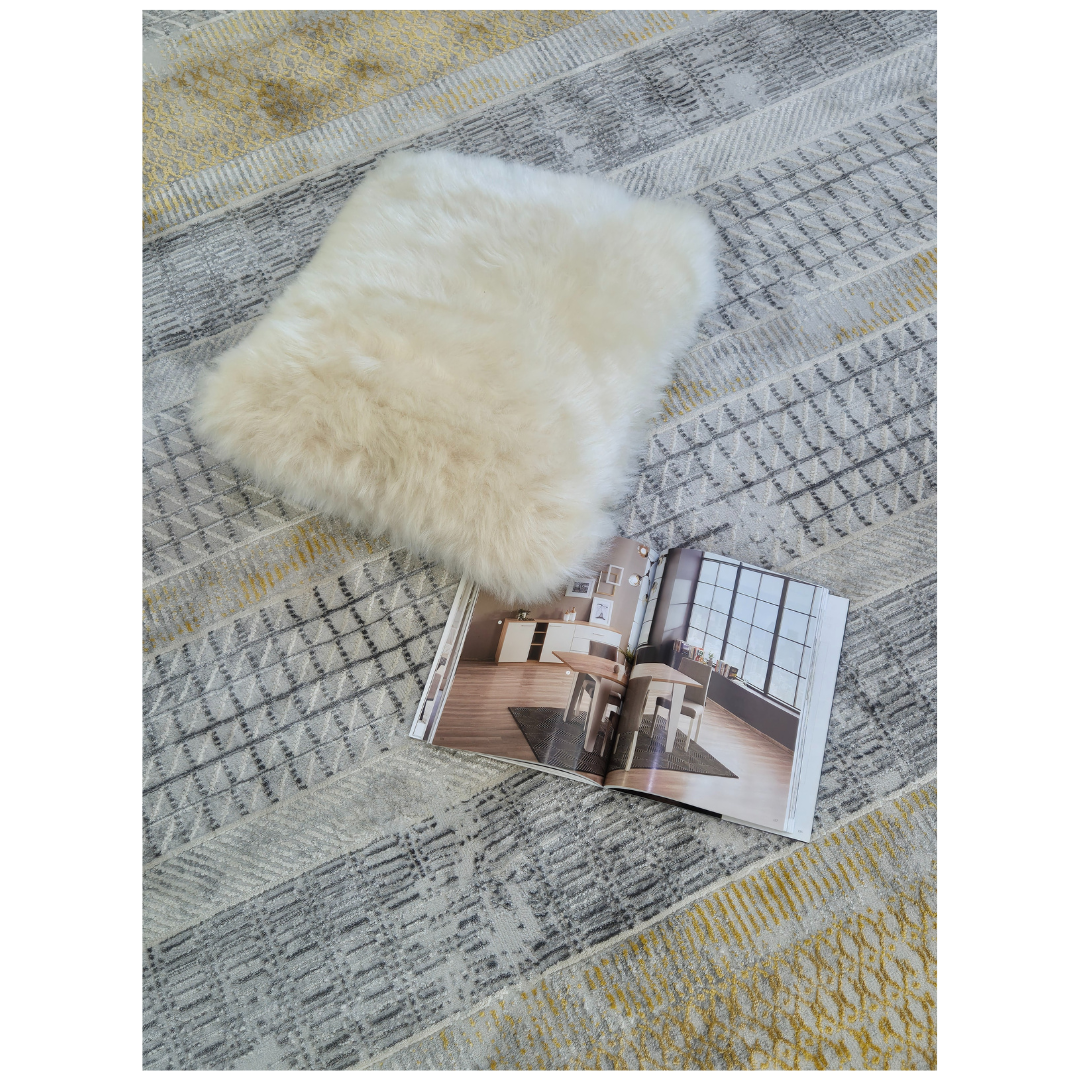 Topaz 21000 Grey / Yellow Area Rug