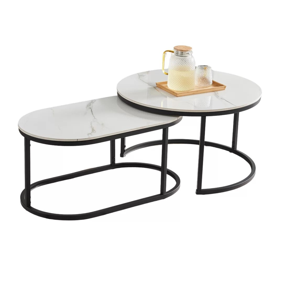 Eclipse Marble Coffee Table