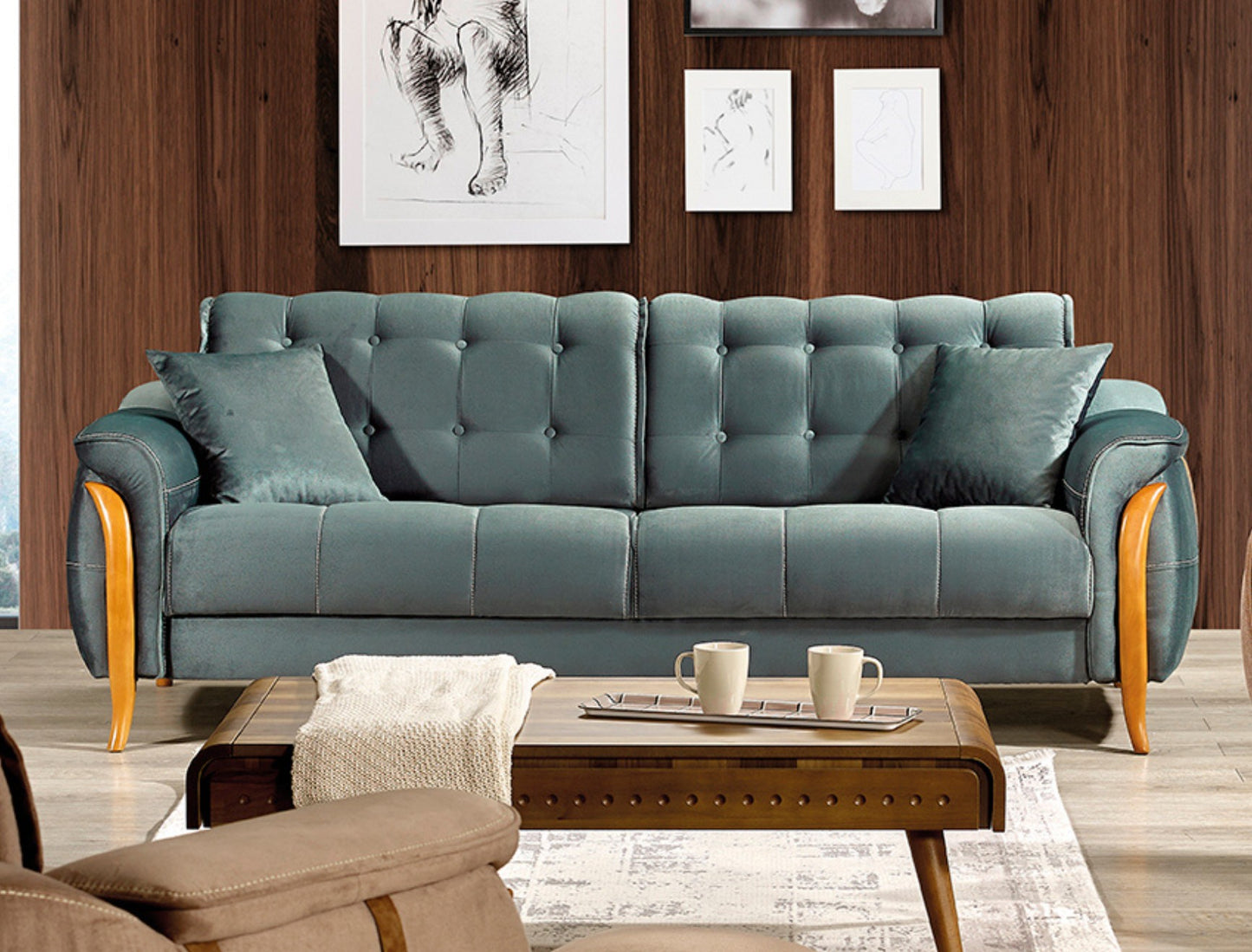 Exxen 3 Seater Couch