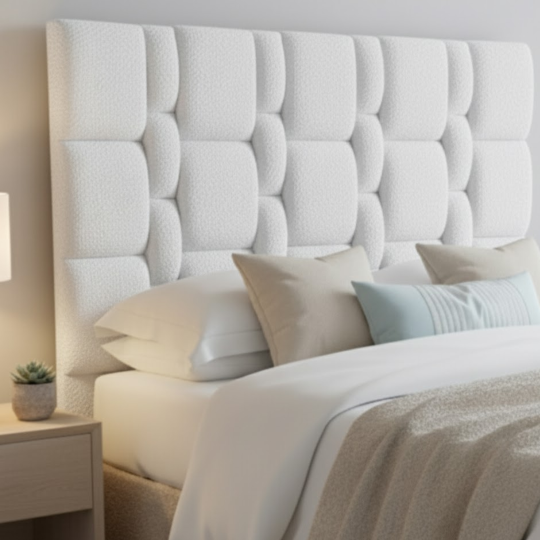Luna Upholstered Headboard – Modern Elegance and Comfort