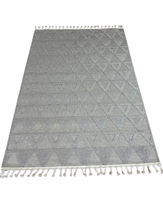 ANTIQUE90107A Dark GREY / Dark GREY Area Rug
