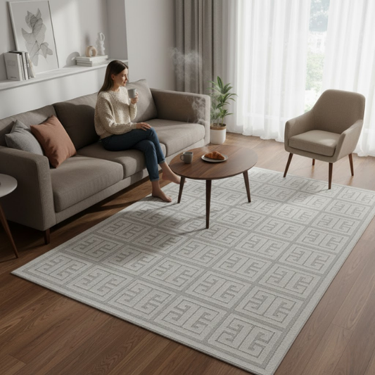 ANT OUTDOOR 11025A CREAM CREAM Area Rug
