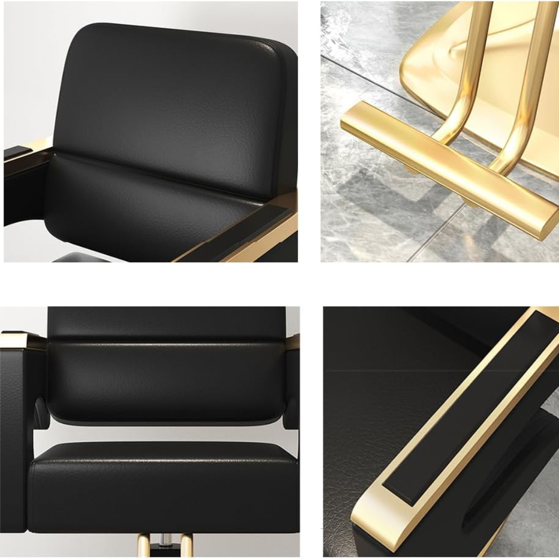 Hair Salon Chair, Barber Chair with Heavy Duty Hydraulic Pump, Height Adjustable, 360° Swivel Spa Beauty Equipment, Makeup Hair Salon Chairs