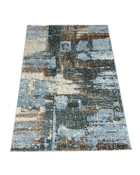 DORUK 17204A BLUE / GREY Area Rug
