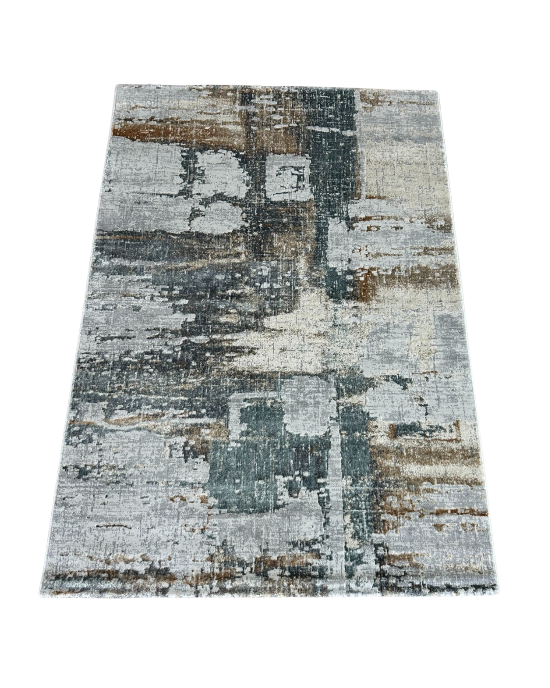 DORUK 17536A Light Grey SHR Cream Area Rug