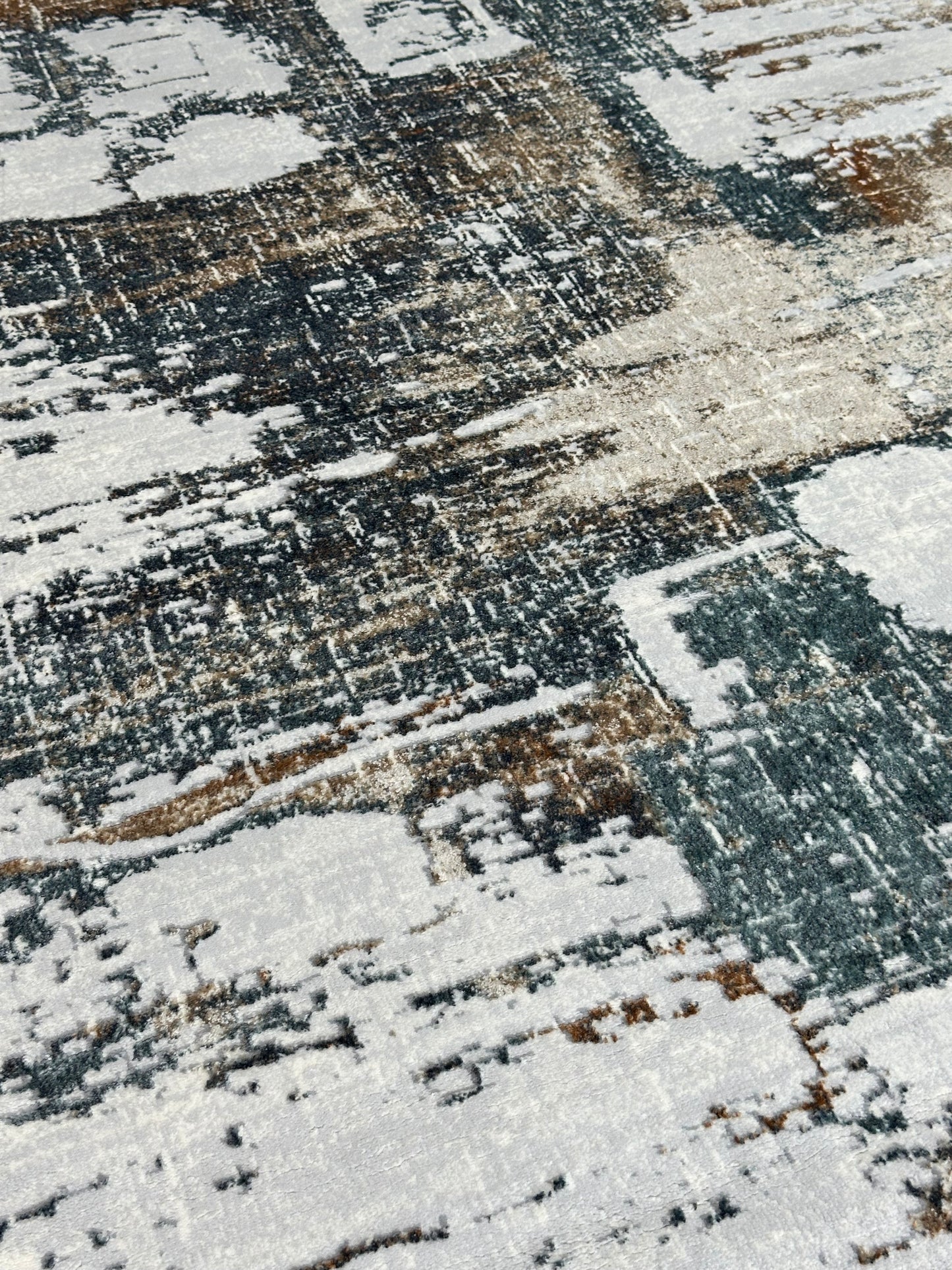 DORUK 17536A Light Grey SHR Cream Area Rug