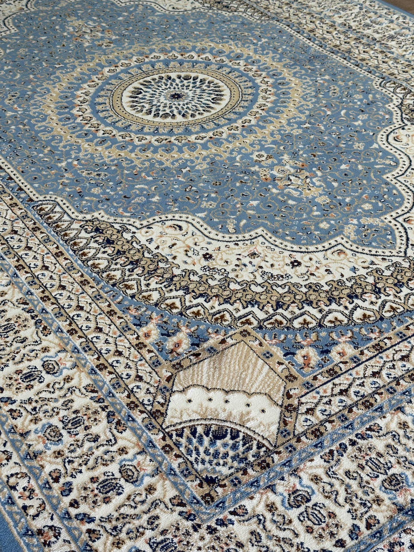 KOZ 6053A BLUE BEIGE Area rug