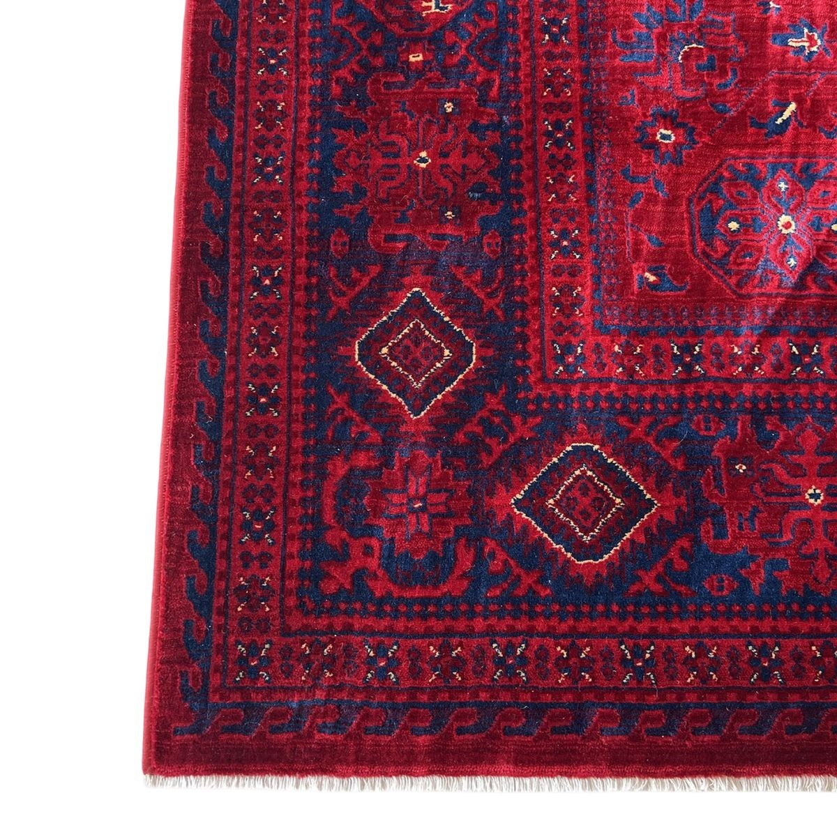 KAZ J9348 RED / NAVY Area rug