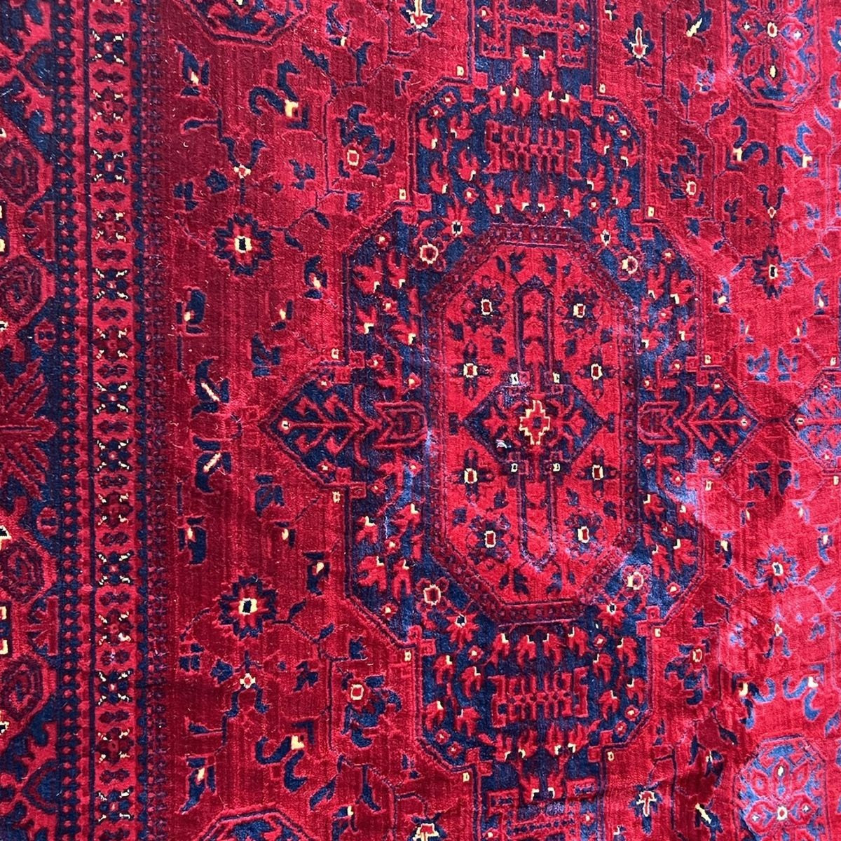 KAZ J9348 RED / NAVY Area rug
