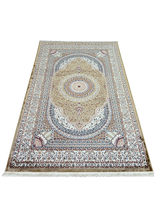 Koz J6053A MUSTARD BEIGE Area rug