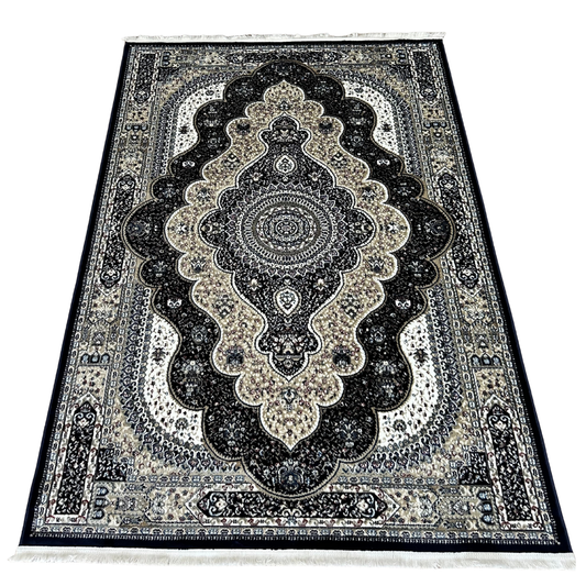 KOZ L99442A NAVY / WHITE Area rug