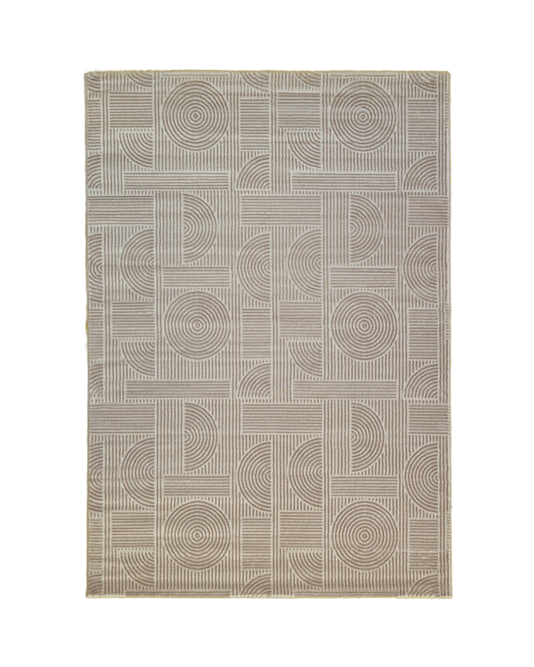 MATILDA 8393 Light Beige Light Beige Area Rug