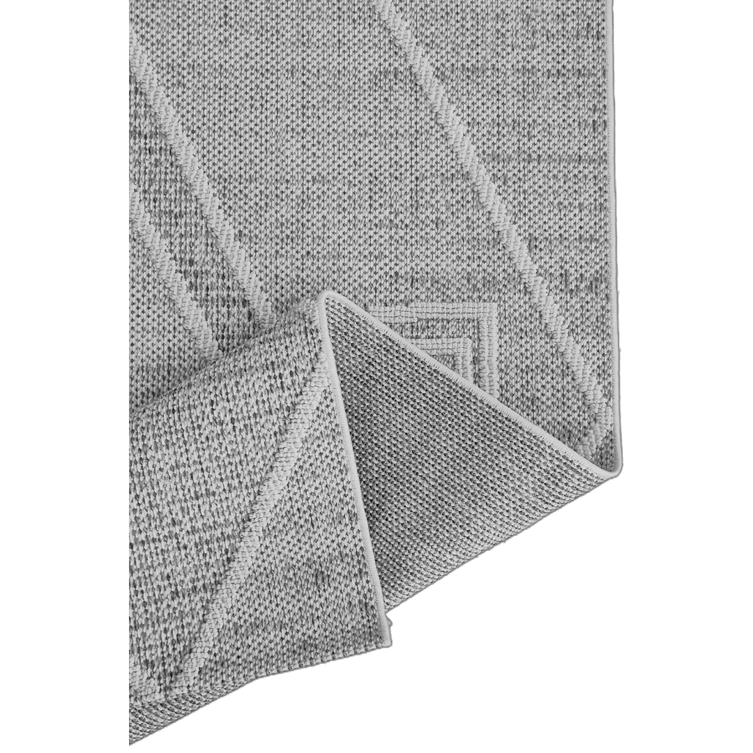 Marseille Grey Diamond Pattern Rug Area Rug