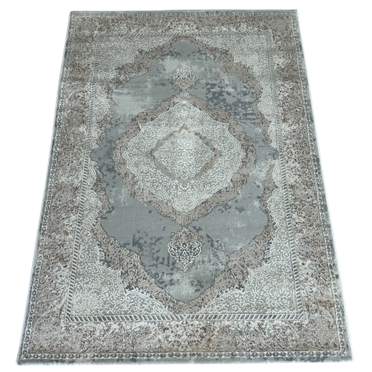 TOPAZ 15662A GREY_CKN Yellow Area Rug