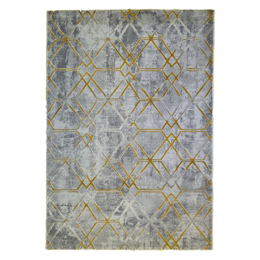 Topaz 16135 Yellow / Grey Area Rug