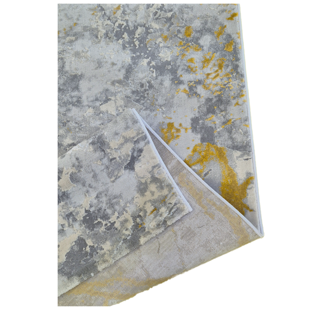 TOPAZ 21002 YELLOW / GREY Area Rug