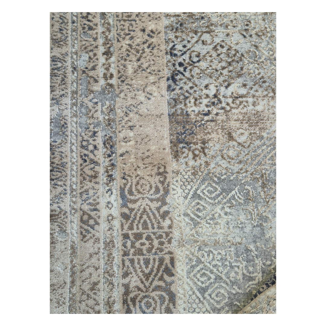 Topaz 17496 Grey / Beige Area Rug