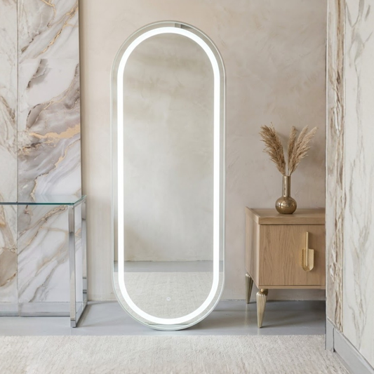 Veyron Ultra-Modern LED Capsule Mirror